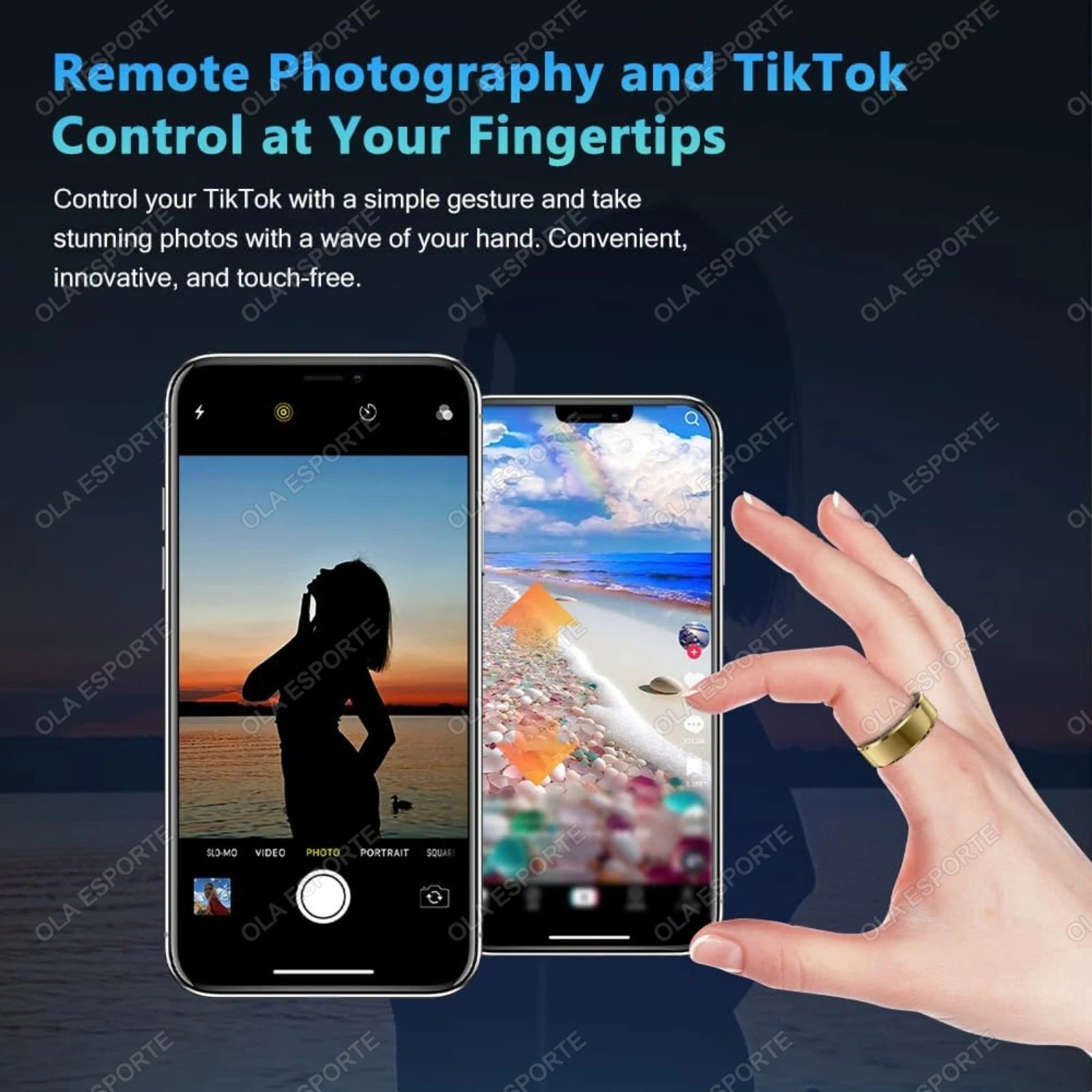 2025 Smart Ring Blood Pressure Heart Rate Sleep Monitoring Smartring IP68 & 5ATM Waterproof Multi-sport Mode Smartring Man Women